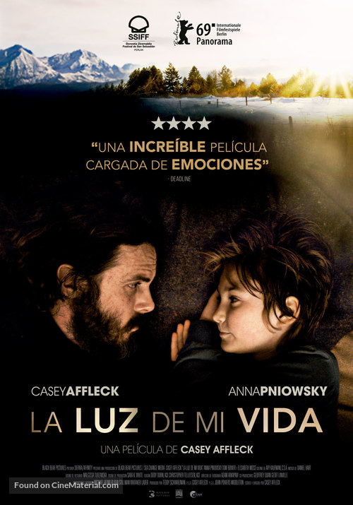 Light of My Life - Spanish Movie Poster