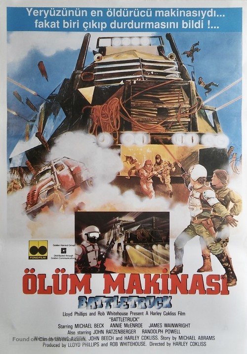 Warlords of the 21st Century - Turkish Movie Poster