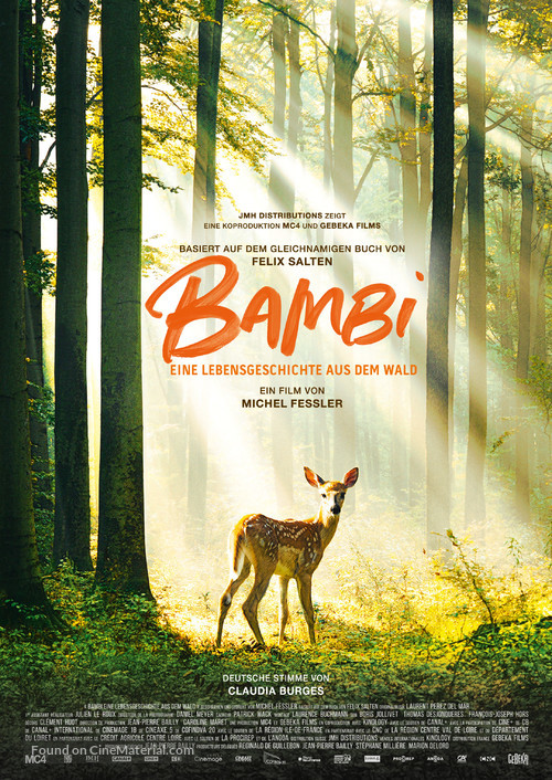 Bambi, L&#039;histoire d&#039;une vie dans les bois - Swiss Movie Poster