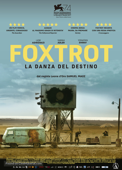 Foxtrot - Italian Movie Poster