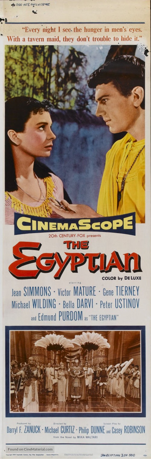 The Egyptian - Movie Poster