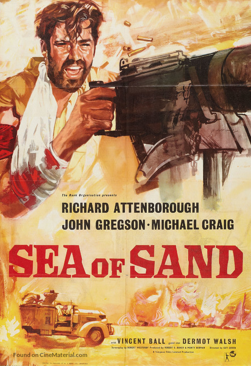 Sea of Sand - British Movie Poster
