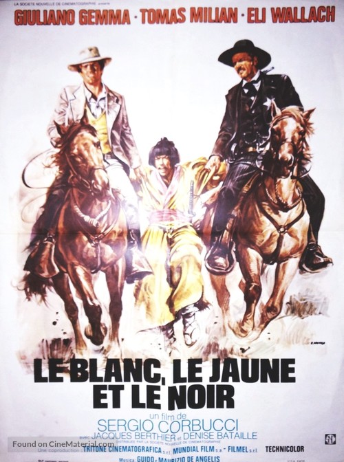 Il bianco, il giallo, il nero - French Movie Poster