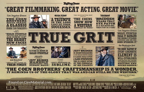 True Grit - Theatrical movie poster