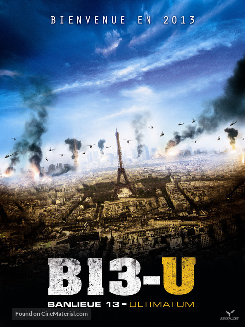 Banlieue 13 - Ultimatum - French Movie Poster