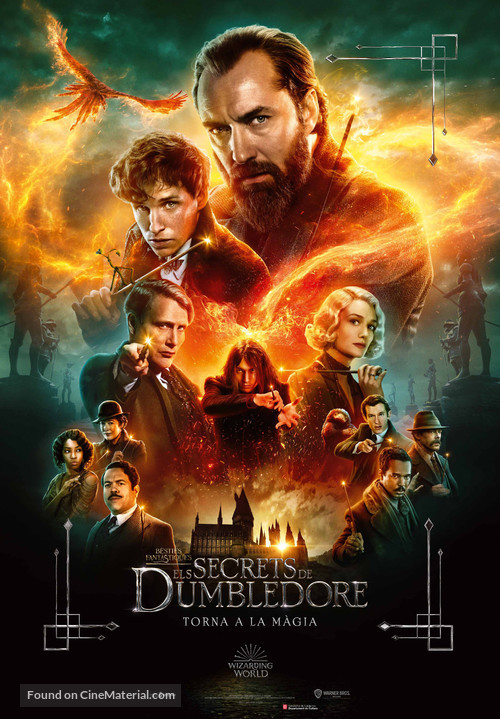 Fantastic Beasts: The Secrets of Dumbledore - Andorran Movie Poster