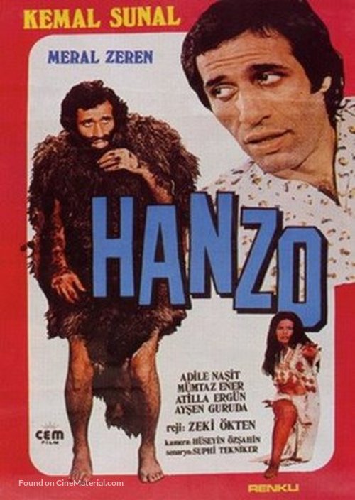 Hanzo - Turkish Movie Poster