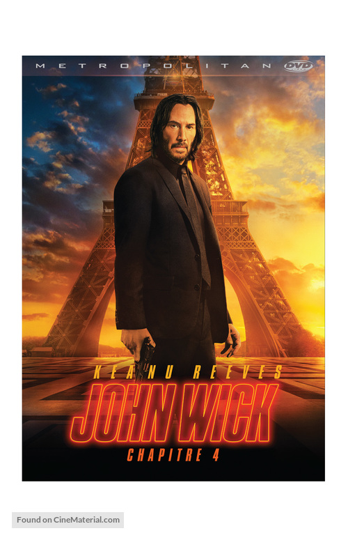 John Wick: Chapter 4 - French DVD movie cover