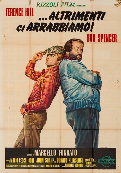 Watch Out We&#039;re Mad - Italian Movie Poster