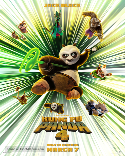 Kung Fu Panda 4 - Singaporean Movie Poster