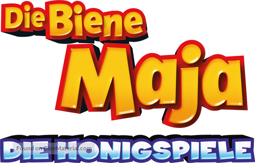 Maya the Bee: The Honey Games - German Logo