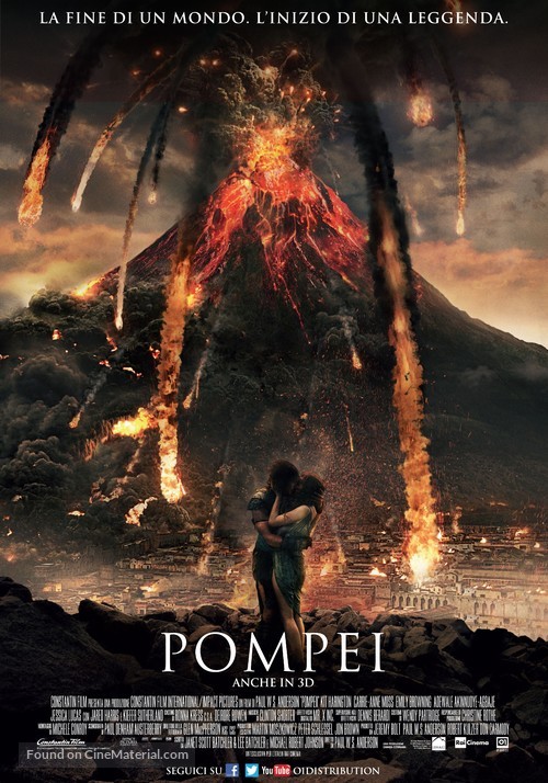 Pompeii - Italian Movie Poster