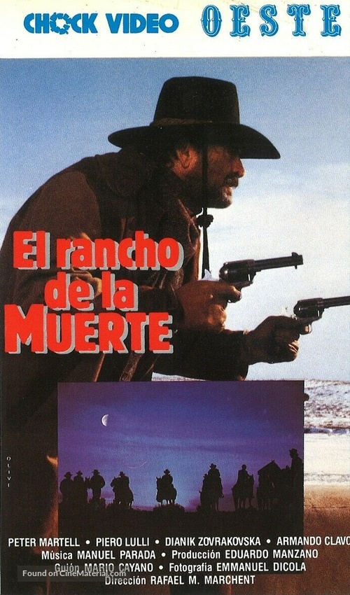 Dos hombres van a morir - Spanish VHS movie cover
