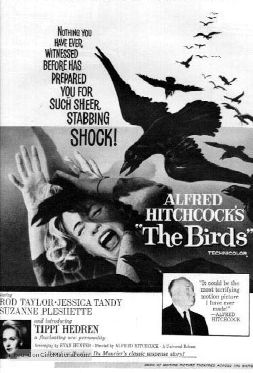 The Birds - British Movie Poster