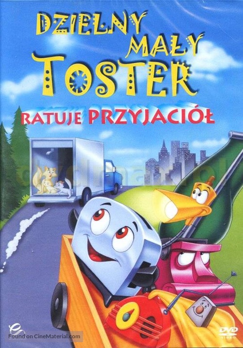 The Brave Little Toaster to the Rescue - Polish DVD movie cover