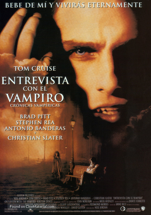 Interview With The Vampire - Spanish Movie Poster
