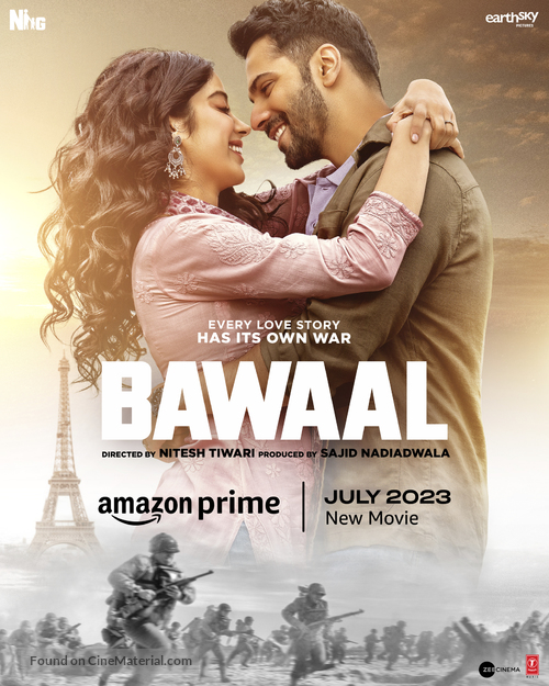 Bawaal - Indian Movie Poster