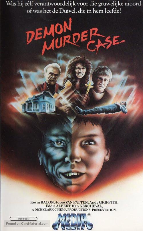 The Demon Murder Case - Dutch VHS movie cover