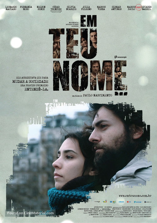 Em Teu Nome - Brazilian Movie Poster