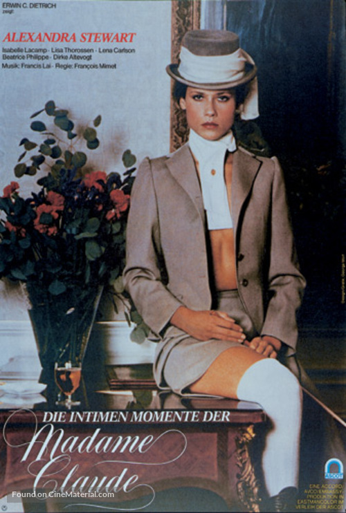 Madame Claude 2 - German Movie Poster