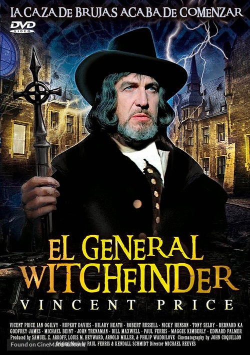 Witchfinder General - Spanish DVD movie cover