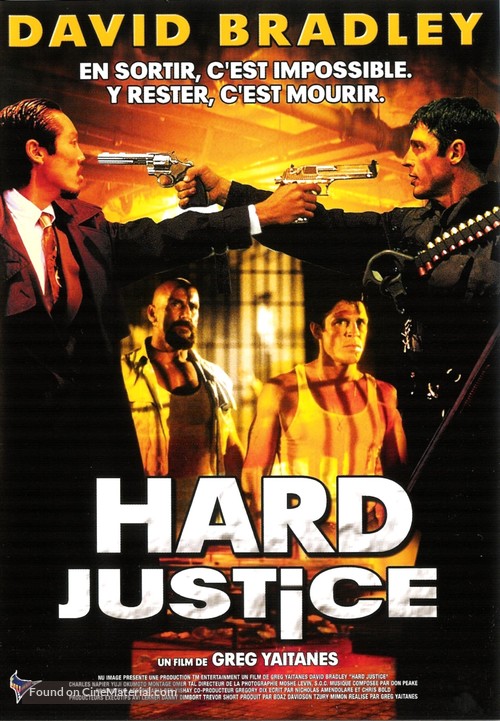 Hard Justice - French DVD movie cover