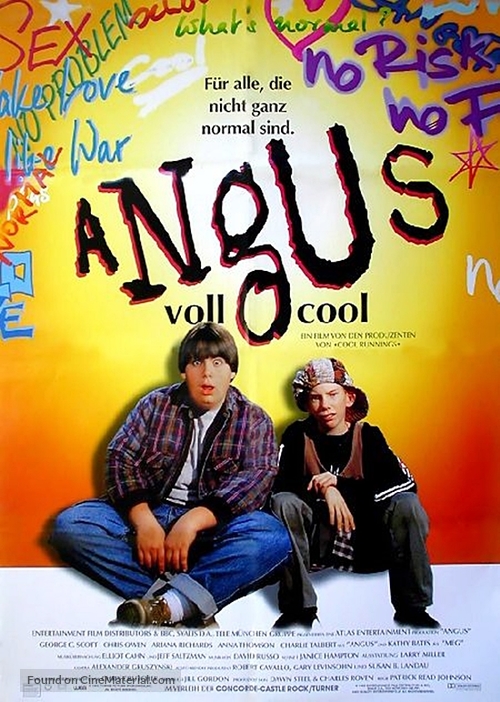 Angus - German Movie Poster