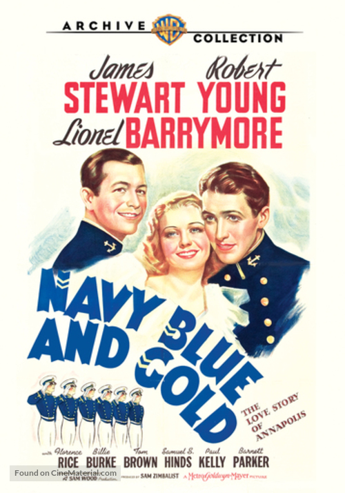 Navy Blue and Gold - DVD movie cover