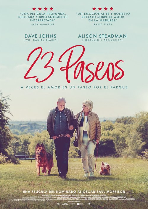 23 Walks - Spanish Movie Poster