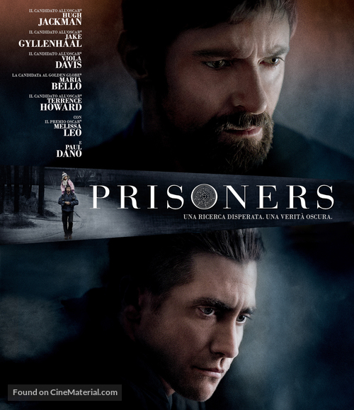 Prisoners - Italian Blu-Ray movie cover
