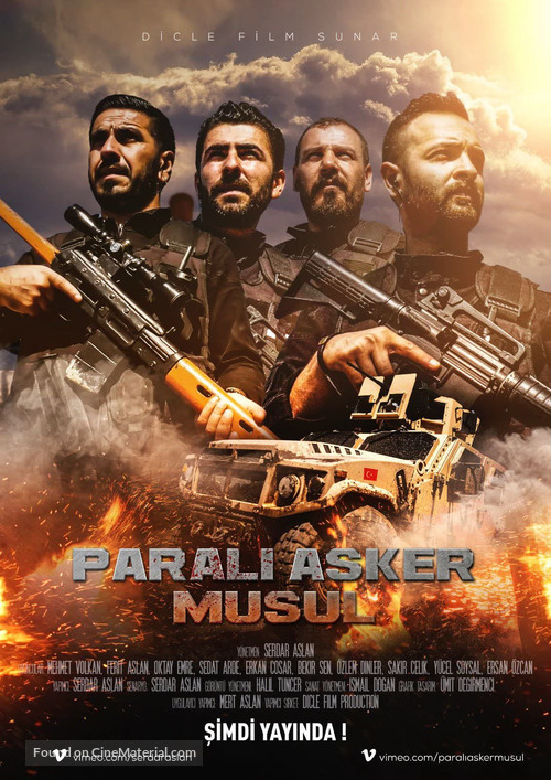 Parali Asker: Musul - Turkish Movie Poster