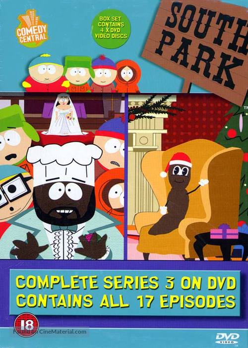 &quot;South Park&quot; - British DVD movie cover