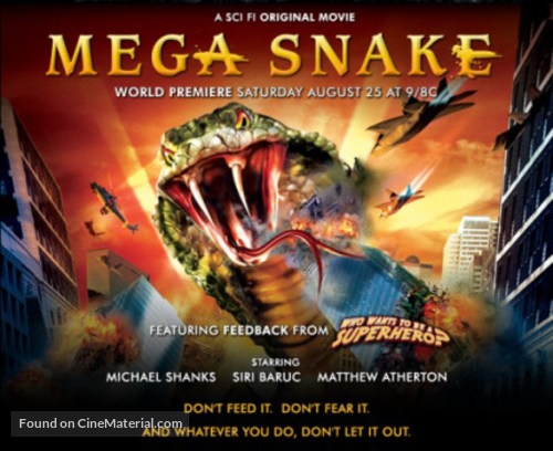 Mega Snake - Movie Poster