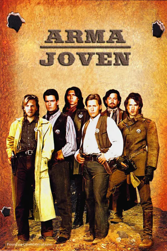 Young Guns - Spanish Movie Cover