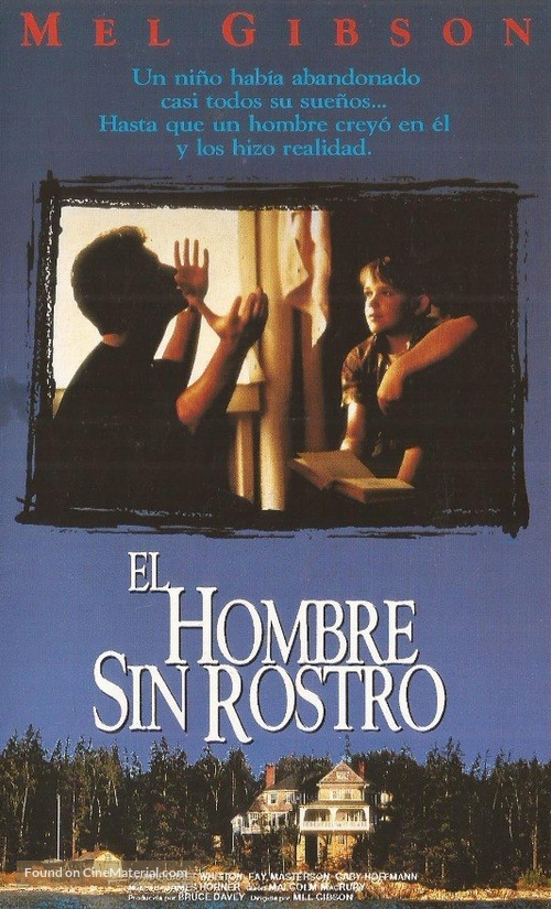 The Man Without a Face - Argentinian Movie Cover