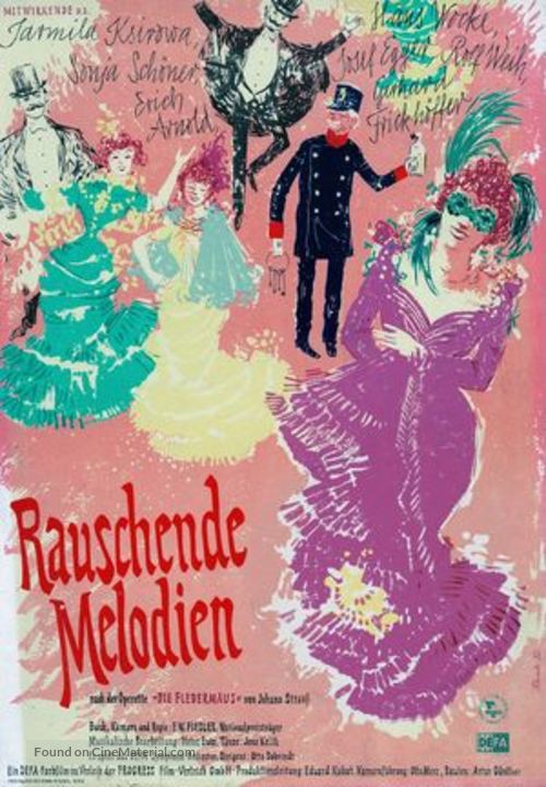 Rauschende Melodien - German Movie Poster