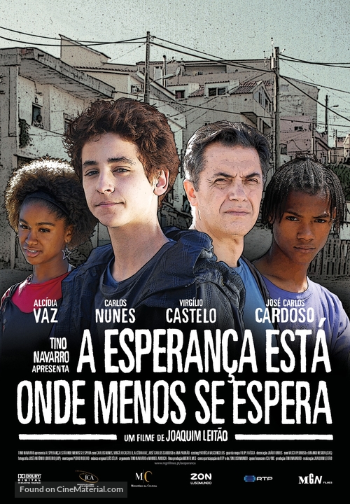 A Esperan&ccedil;a Est&aacute; Onde Menos Se Espera - Portuguese Movie Poster