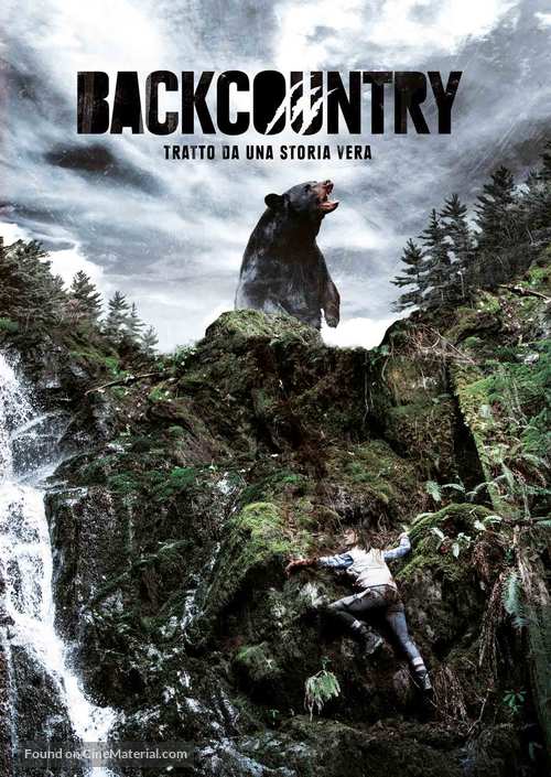 Backcountry - Italian DVD movie cover