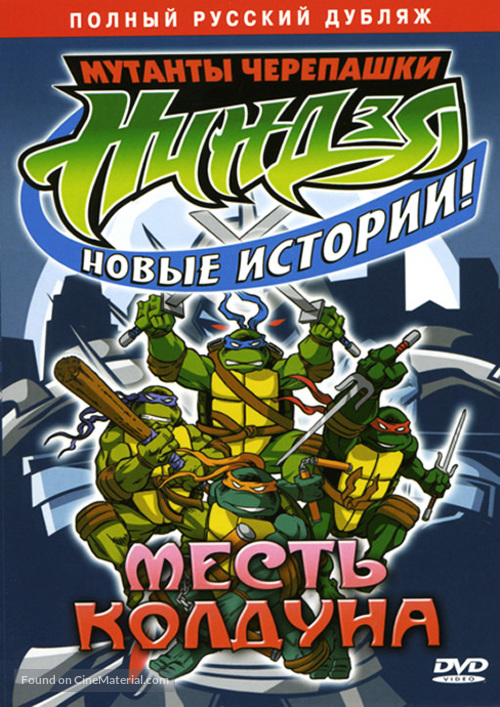 &quot;Teenage Mutant Ninja Turtles&quot; - Russian DVD movie cover