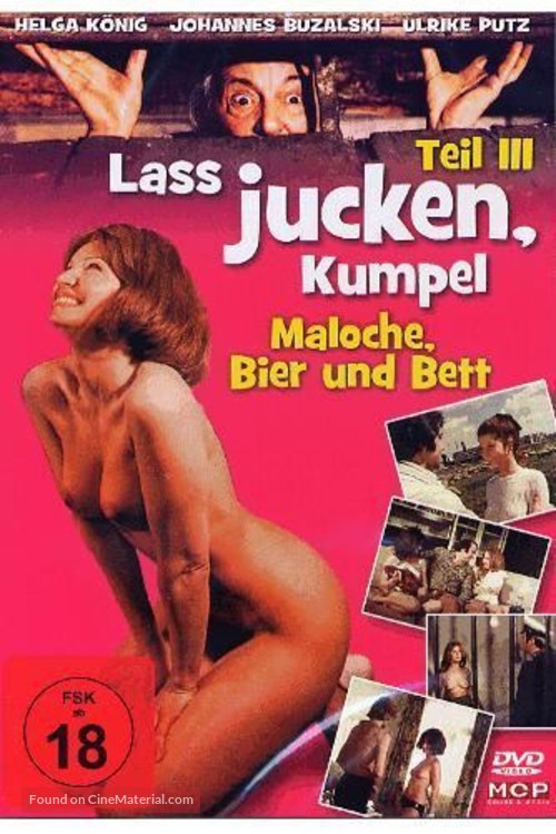 La&szlig; jucken, Kumpel 3: Maloche, Bier und Bett - German DVD movie cover