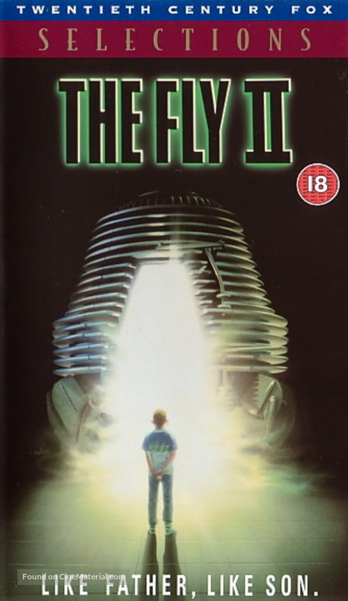 The Fly II - British VHS movie cover