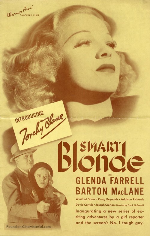 Smart Blonde - Movie Poster