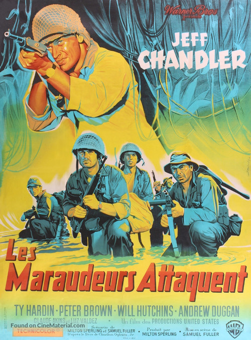 Merrill&#039;s Marauders - French Movie Poster