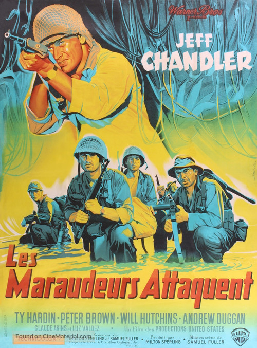 Merrill&#039;s Marauders - French Movie Poster
