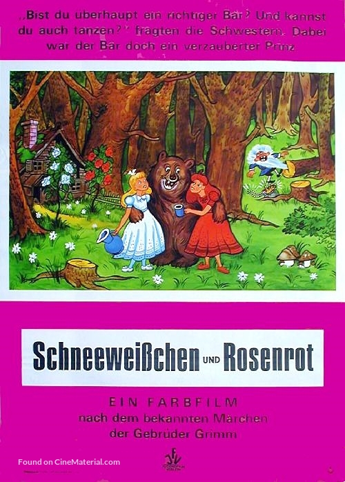 Schneeweisschen und Rosenrot - German Movie Poster