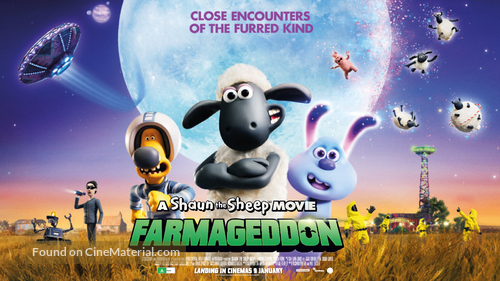 A Shaun the Sheep Movie: Farmageddon - Australian Movie Poster