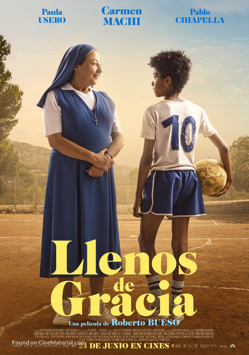 Llenos de Gracia - Spanish Movie Poster