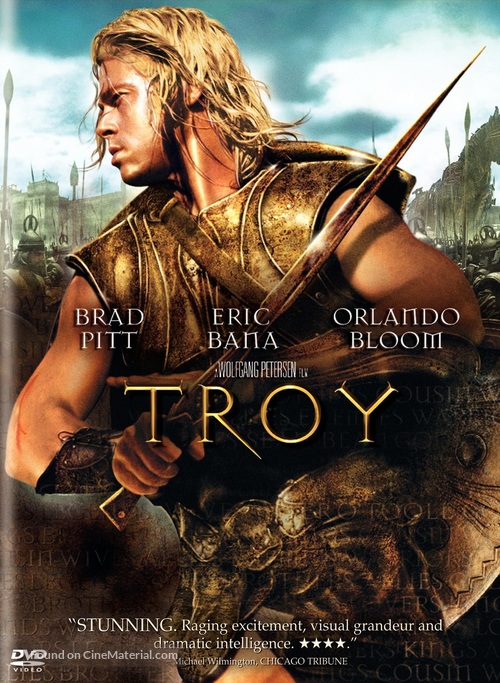 Troy - DVD movie cover