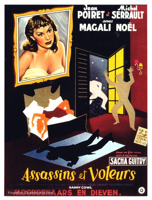 Assassins et voleurs - Belgian Movie Poster