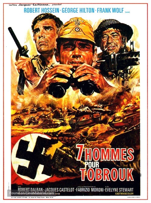 La battaglia del deserto - French Movie Poster